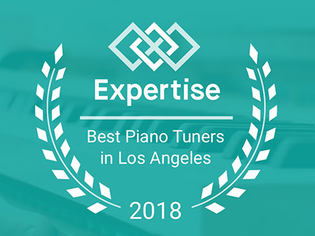 David Trasoff Expertise.com 2018 Award for Best Piano Tuners in Los Angeles - Professional Piano Service, Los Angeles, CA
